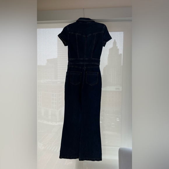 *SOLD* NWT Urban Outfitters Denim Coverall Jumpsuit XS - Picture 6 of 11